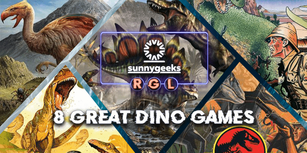 8 Great Dino Board Games