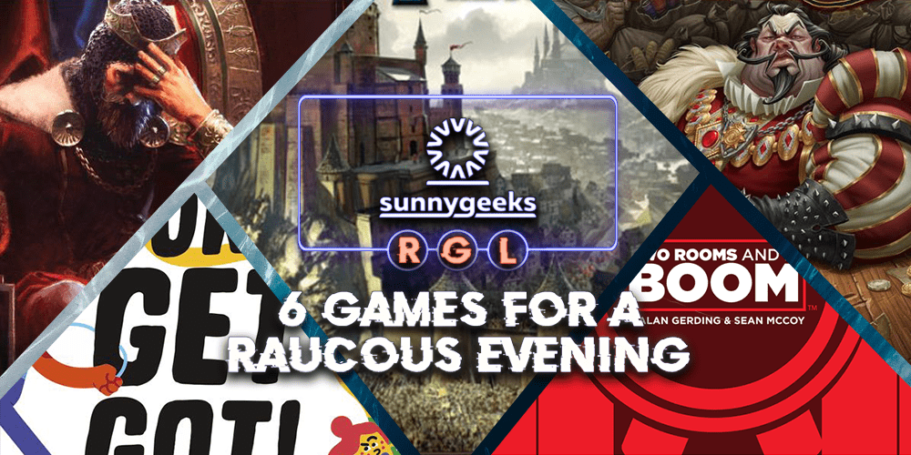 6 Games for a Raucous Evening