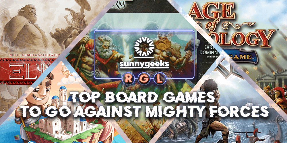 Top Board Games To Go Against Mighty Forces