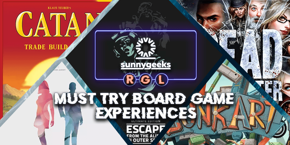 Must Try Board Game Experiences